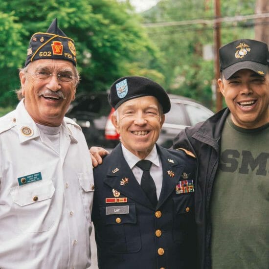Group of veterans