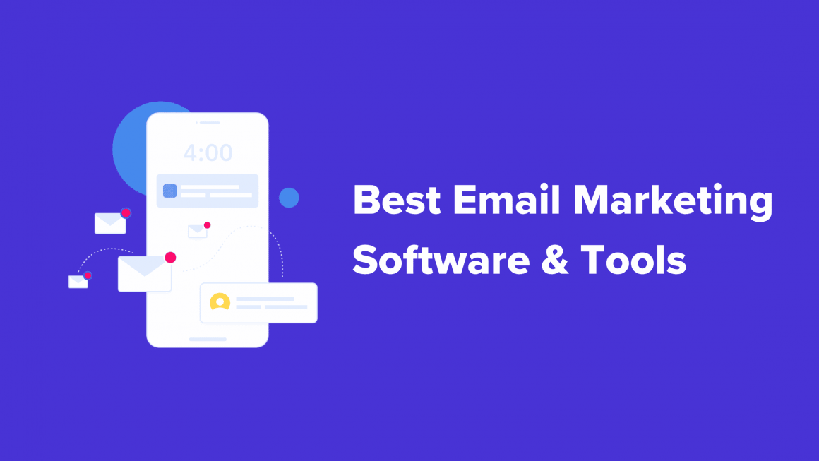 Best email marketing software & tools banner